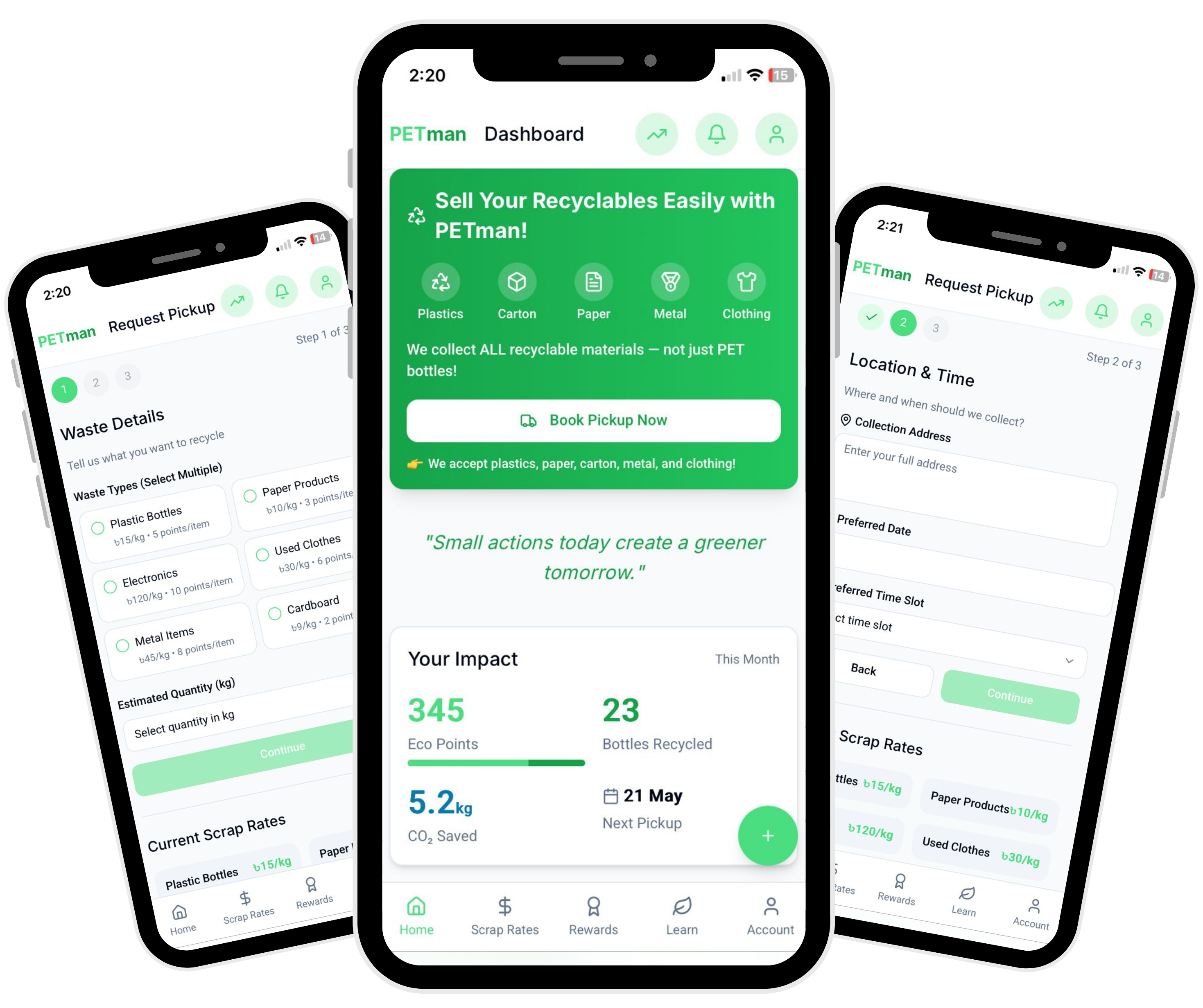 PETman app preview